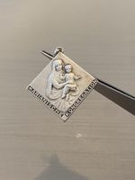 Heilige Maria – Schmuckanhänger aus 800er Silber 🙏❤️
