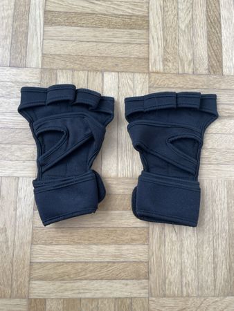 Fitness Handschuhe, Trainingshandschuhe, Grösse L, Schwarz