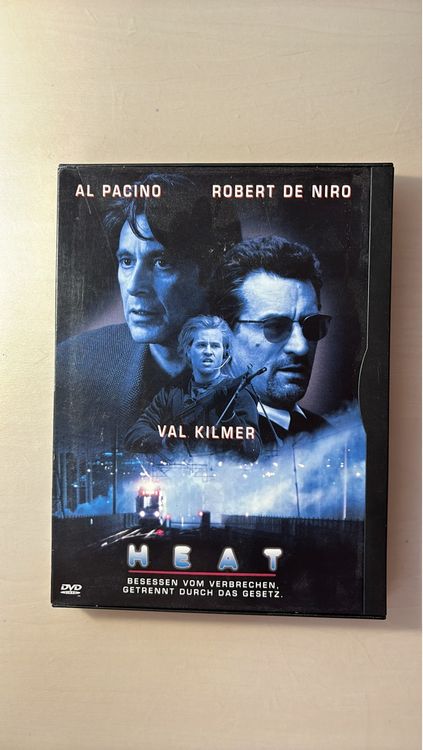 HEAT DVD mit Al Pacino, Robert De Niro, Val Kilmer (0506) (Gebraucht ...