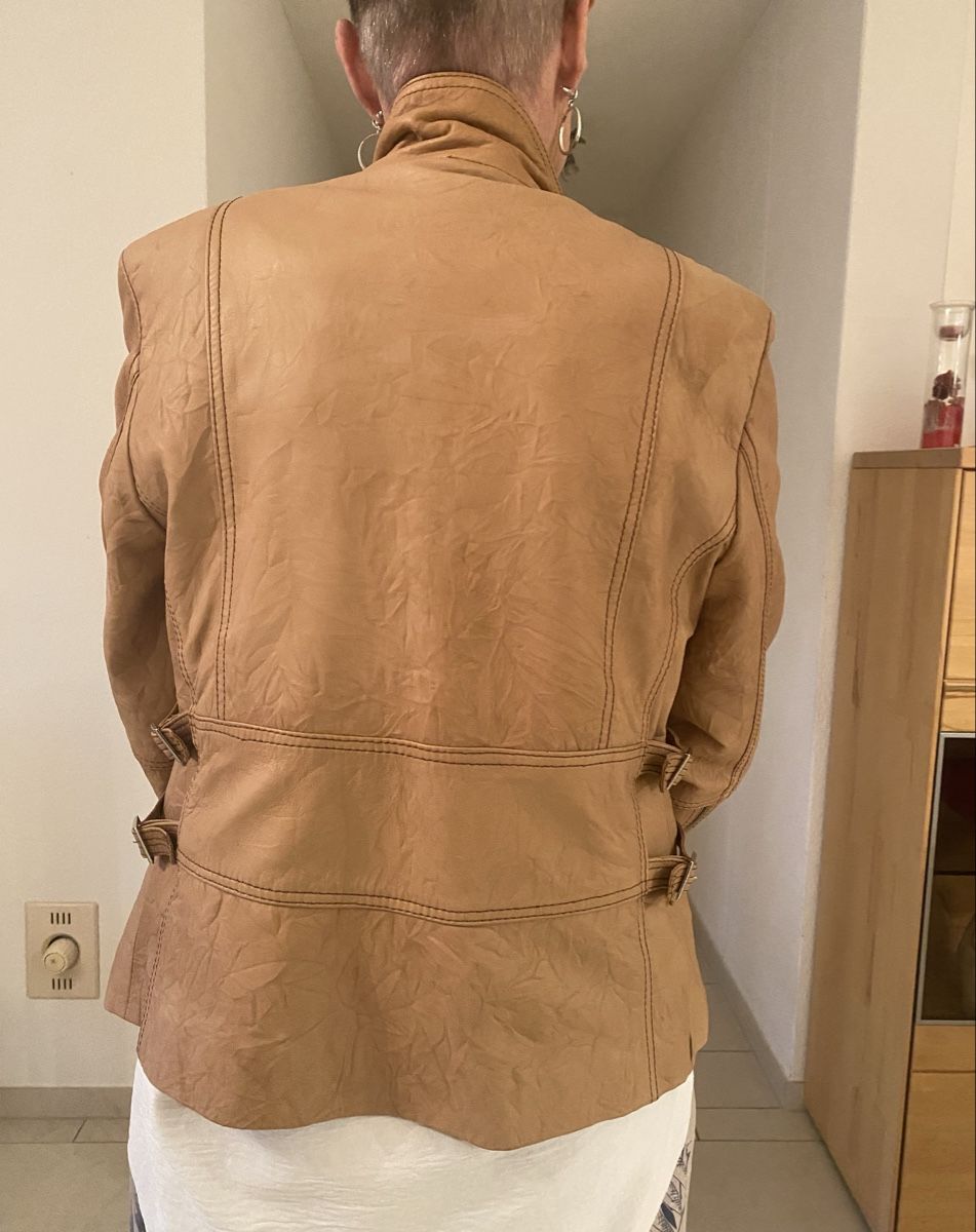 Giacche: Lederjacke hellbraun Gr M – Nuovo (secondo la descrizione) da Brugg AG venduto da Honeybee6 2