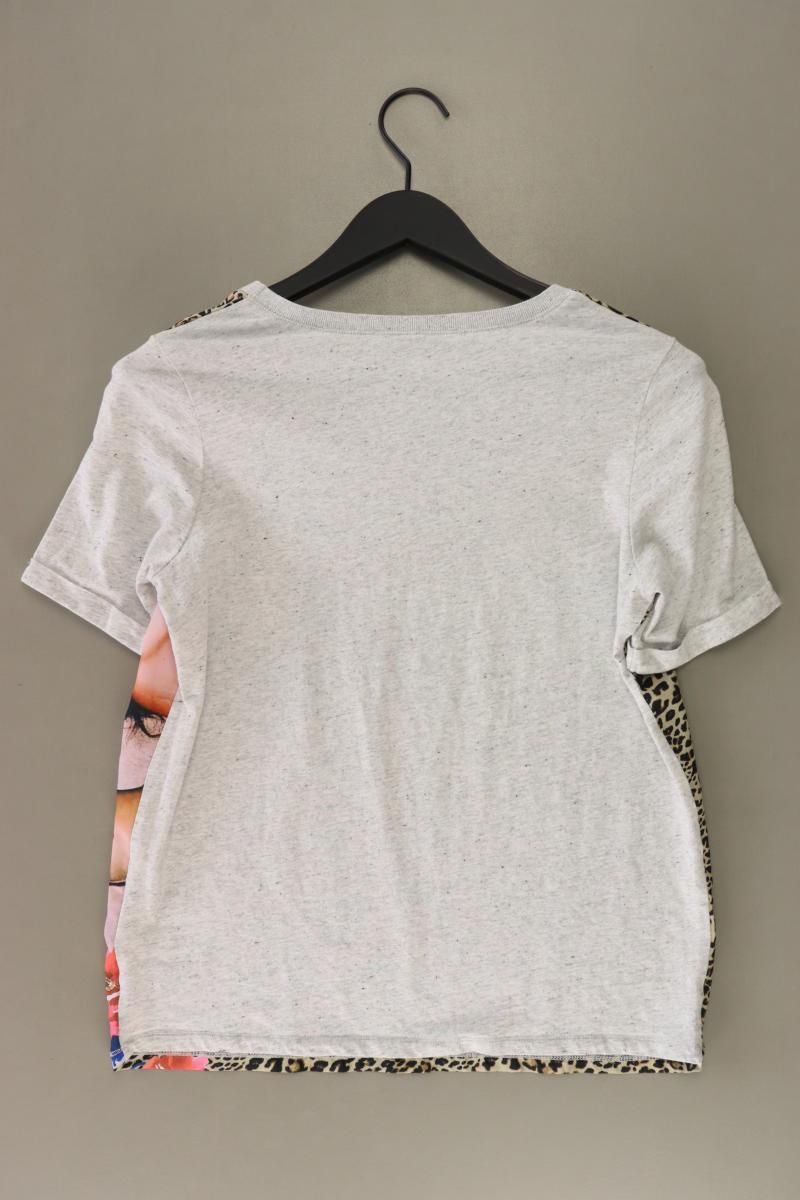 T-shirts: Oui Printshirt Gr. 36 Kurzarm grau – D'occasion à Neustadt an der Waldnaab par SecondLifeFashion 1