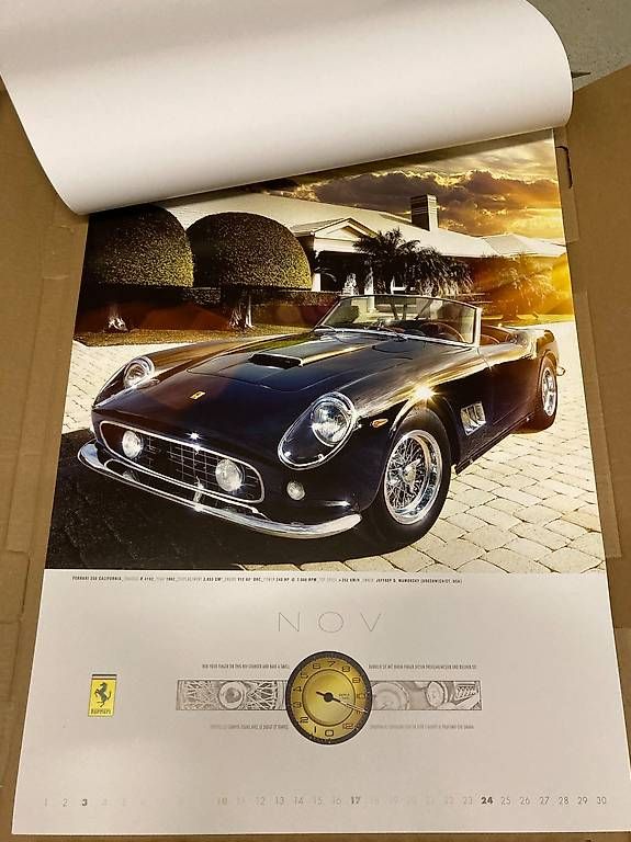 Ferrari Kalender: Ferrari Kalender-Sammlung 1991-2023 – Gebraucht aus Aristau von Sandra_blanco 1