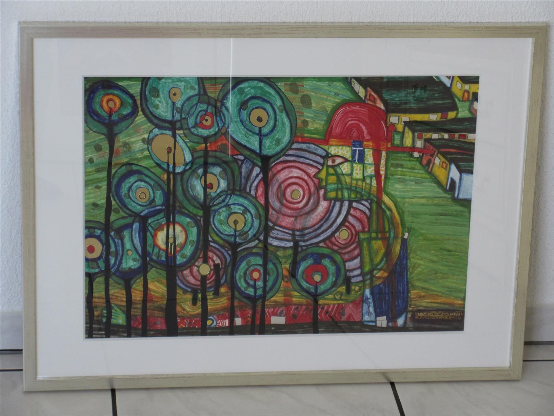 Poster & Bilder: Hundertwasser MAN FIND IN ZAHALA limit. – Neu (gemäss Beschreibung) aus Weinfelden von Kunst2010