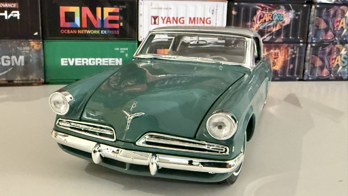 Modellautos: Studebaker Hawk Grüne Farbe Ohne OVP – Neu (gemäss Beschreibung) aus Basel von Zomeg 1