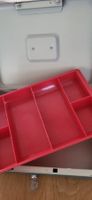 Kasse mit Einlage und Schluessel dunkelgruen 30cm