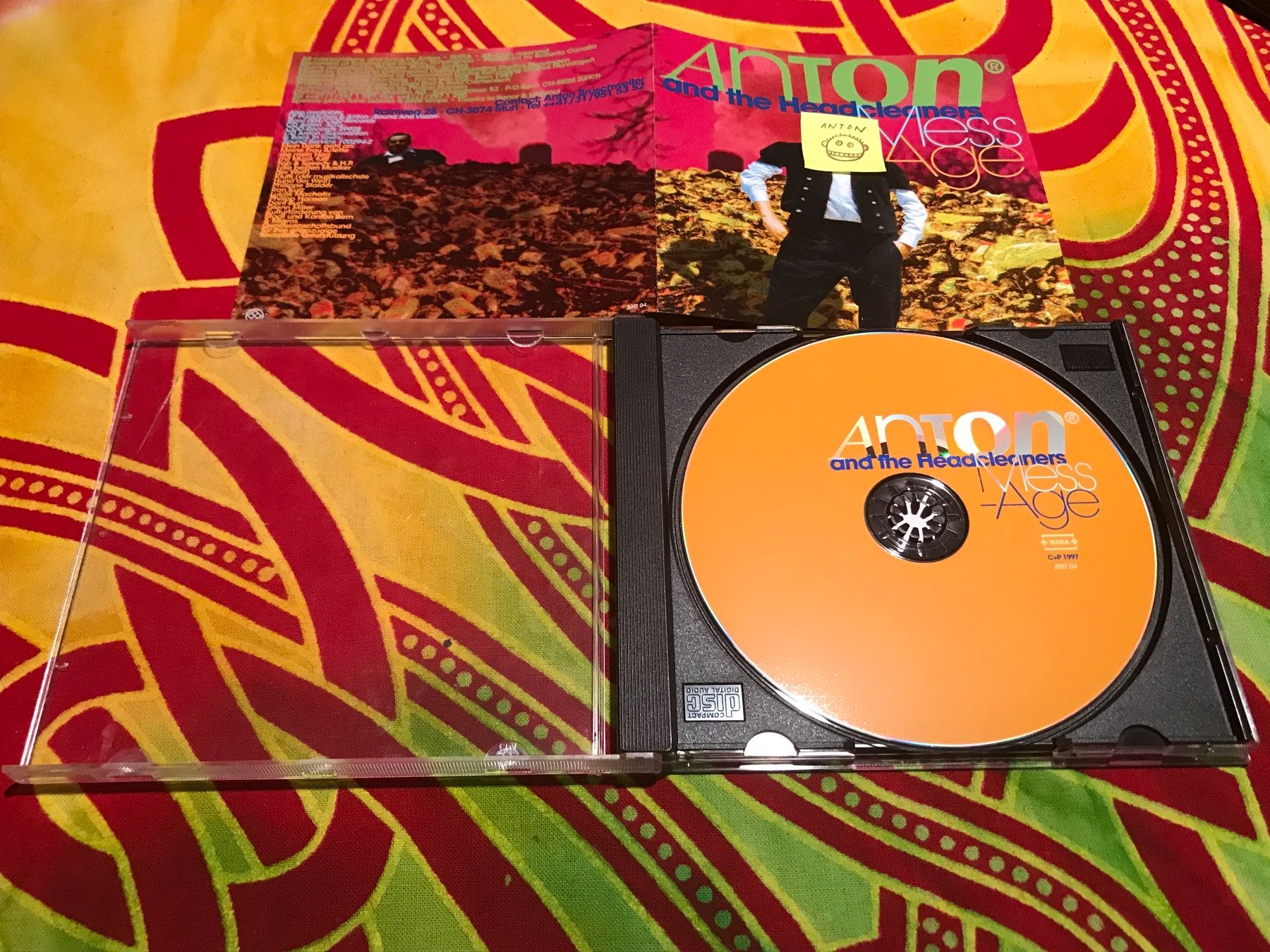 CD: CD Anton And The Headcleaners "Mess-Age" – Usato da Morschach venduto da burgo007 2