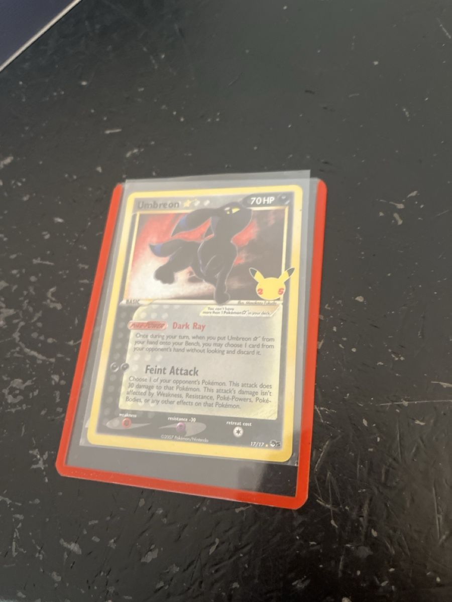 Pokémon Carte collezionabili: Umbreon gold star nm – Nuovo (secondo la descrizione) da Aire-la-Ville venduto da xgr_t5ll