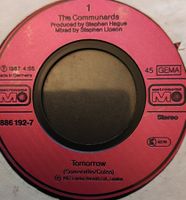 Vinyl-Single Communards - Tomorrow
