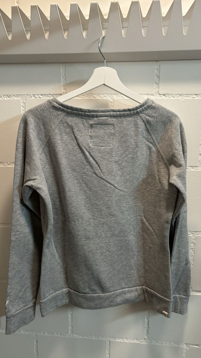 Puma Maglioni & Felpe: PUMA Pullover/Sweater ca. Gr. 36/38 hellgrau – Nuovo (secondo la descrizione) da Münchenbuchsee venduto da Broker12 3