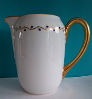 Langenthal Porzellan Milchkrug mit Goldrand - Vintage 30ere