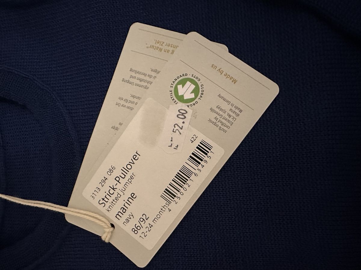 Disana Maglioni & Felpe: Neu Disana leichter Merino Pullover 86/92 – Nuovo e nell'imballaggio originale da Winterthur venduto da Joyzora94 1