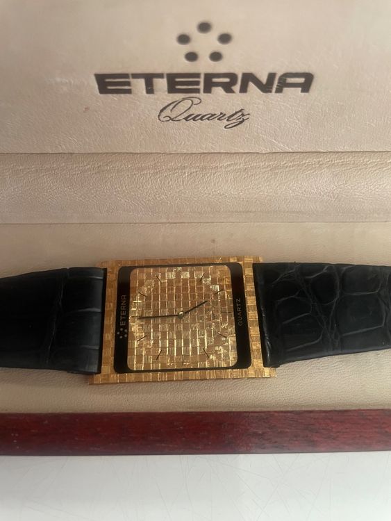 Bracelet De Montre ETERNA 18 Mm - Couleur Beige - Neuf Sans étiquette