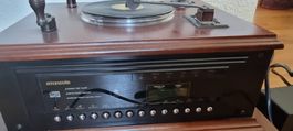 Grammaphon mit CD und Radio