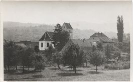 VELTHEIM AG 1920 Kirche und Dorfteil