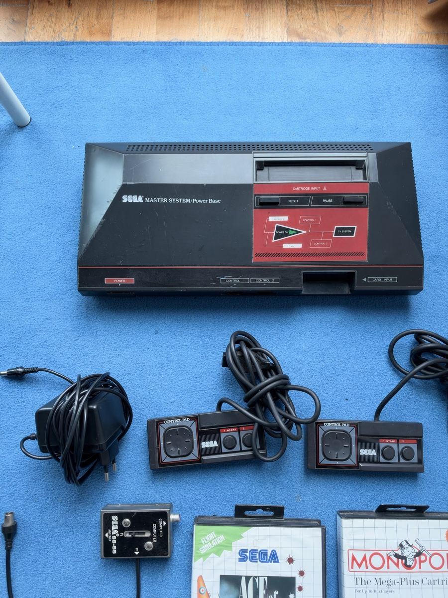 Sega Konsolen: SEGA Master System/Power Base – Gebraucht aus Chur von GC190 1