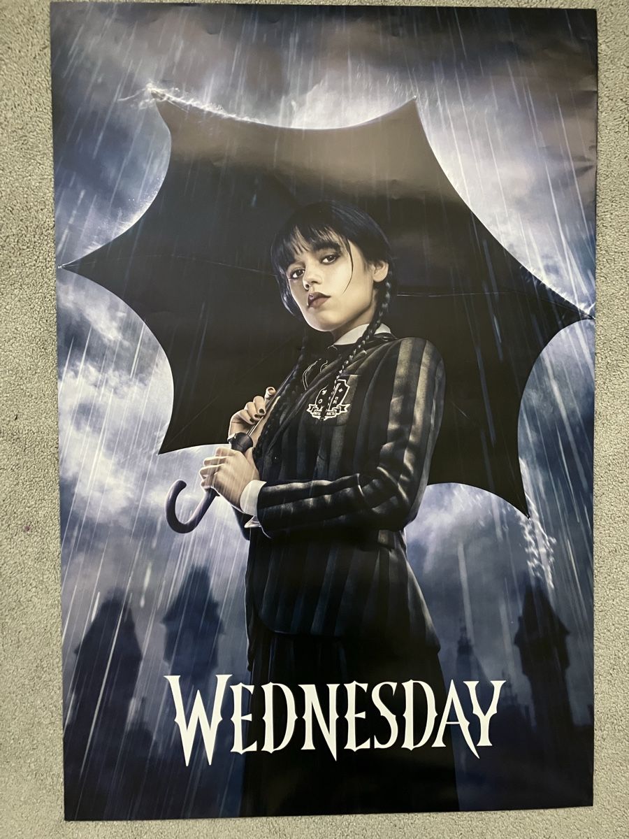 Foto & Immagini: Wednesday Addams Poster – Usato da Seuzach venduto da lambstar121