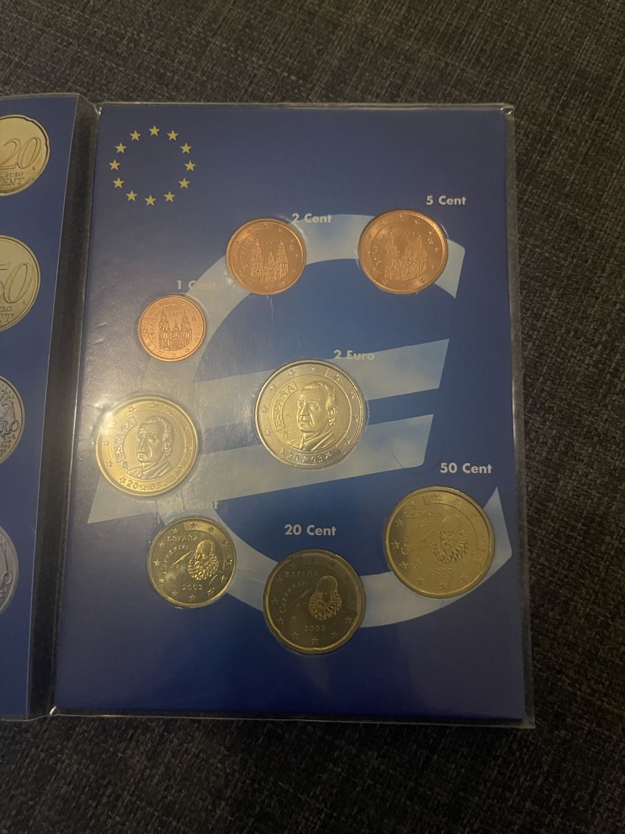 Tutti le monete: Spanien 2003 Euro Kursmünzensatz – Usato da Zweidlen venduto da EuroCoins