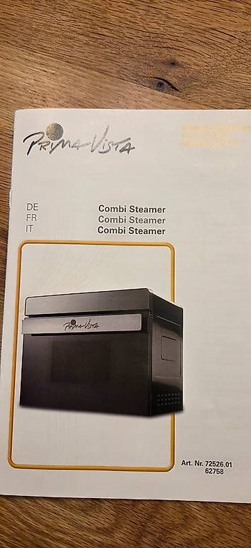 Elettrodomestici da cucina: Combi Steamer Prima Vista Art 72526.01 – Nuovo (secondo la descrizione) da Zuzwil SG venduto da Emocion 4