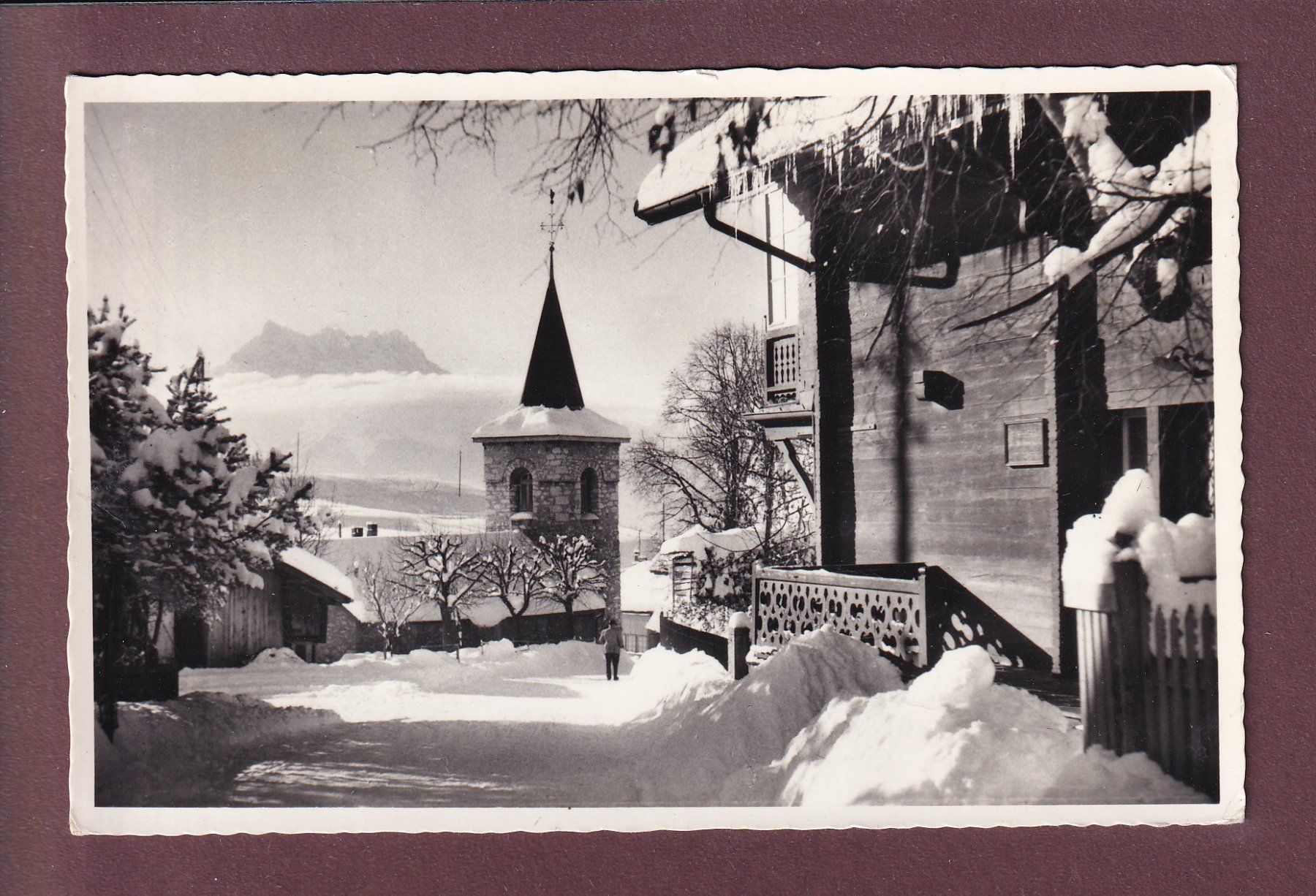 Cartoline postali: LEYSIN - 1966 – Usato da Pully venduto da nicecards