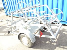 Feuerwehr Anhänger Schlauchwagen mit Schlauchhaspel Haspel