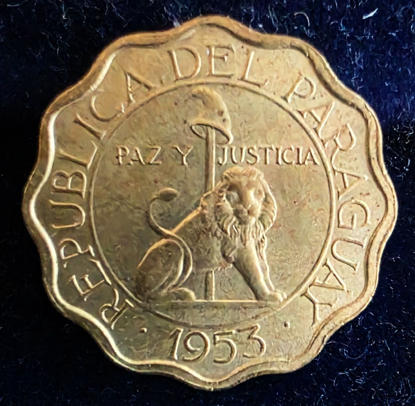 Tutti le monete: PARAGUAY 15 CENTIMOS 1953 – Usato da winterthur venduto da CoinPassion