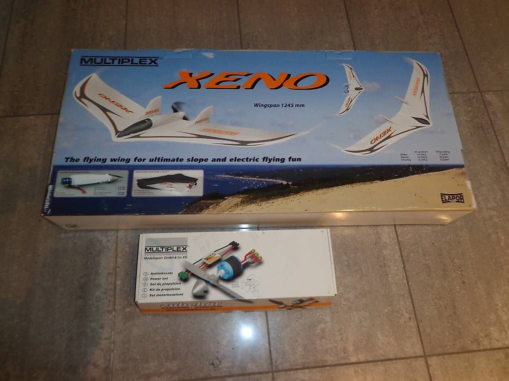 Multiplex Modellismo RC: Multiplex Xeno #21 4241 mit Antriebsatz #33 2654 – Nuovo (secondo la descrizione) da Camorino venduto da Dibi7