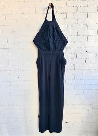 Eleganter, dunkelblauer Overall/ Jumpsuit von Mango / Gr. XS