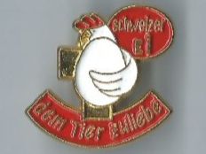 "Schweizer Ei" Pin