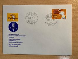 SBKV 100 Jahre Bäcker Briefmarke 1985 Schweiz