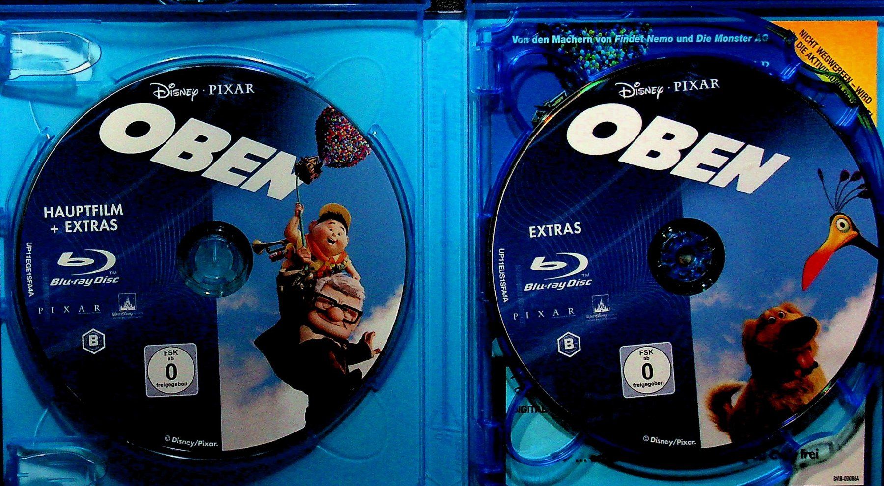 Alle DVDs: 4- Disc Set DVD BLU-Ray Disney / Pixar  Oben – Gebraucht aus Reitnau von Zaomir 2