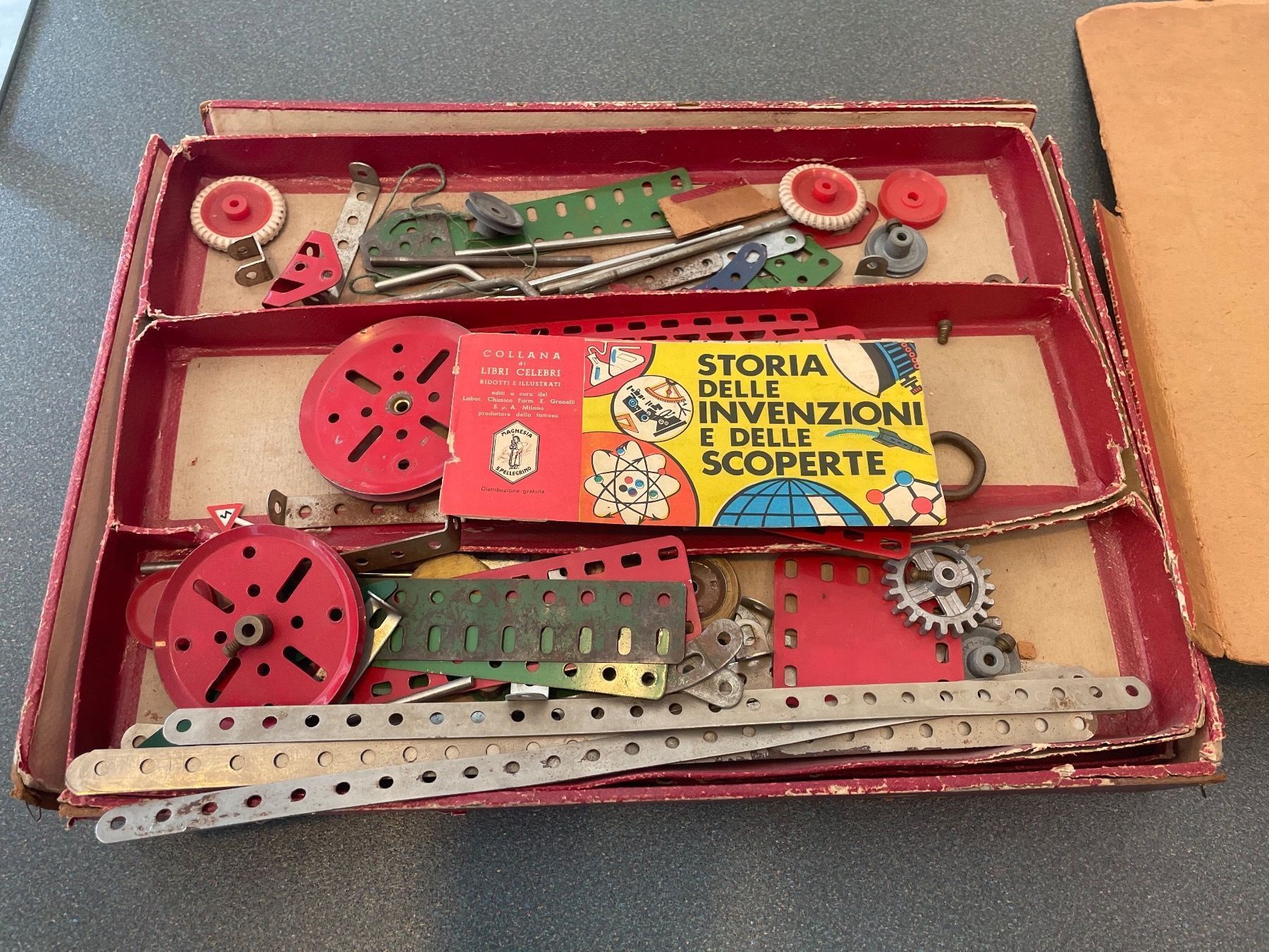 Meccano Kit di costruzioni: Bral costruttore meccanico Set meccano – Usato da Chiasso venduto da Carrara-Modellismo 1