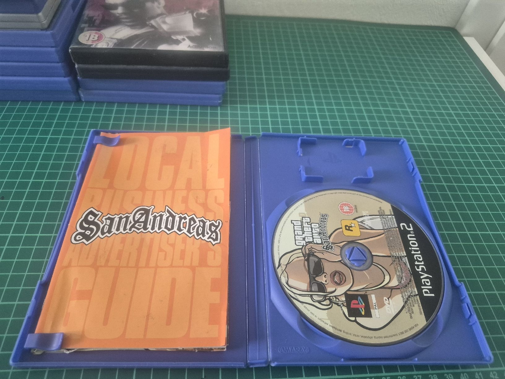 Sony Giochi: Grand Theft Auto San Andreas PS2 Game good condition – Usato da Meyrin venduto da Retro-GZ 1