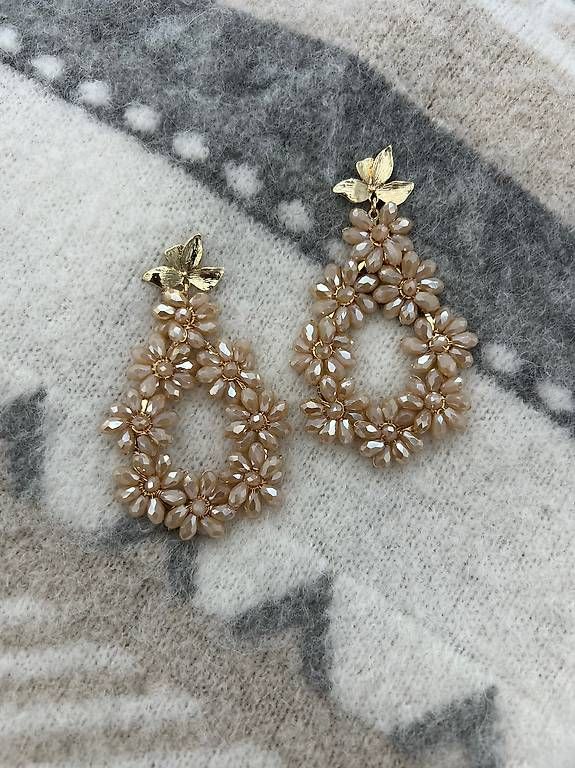 Ohrringe & -stecker: Swarovski Perlen Ohrringe Nude Gold – Gebraucht aus Buchs SG von jco_st8t 1