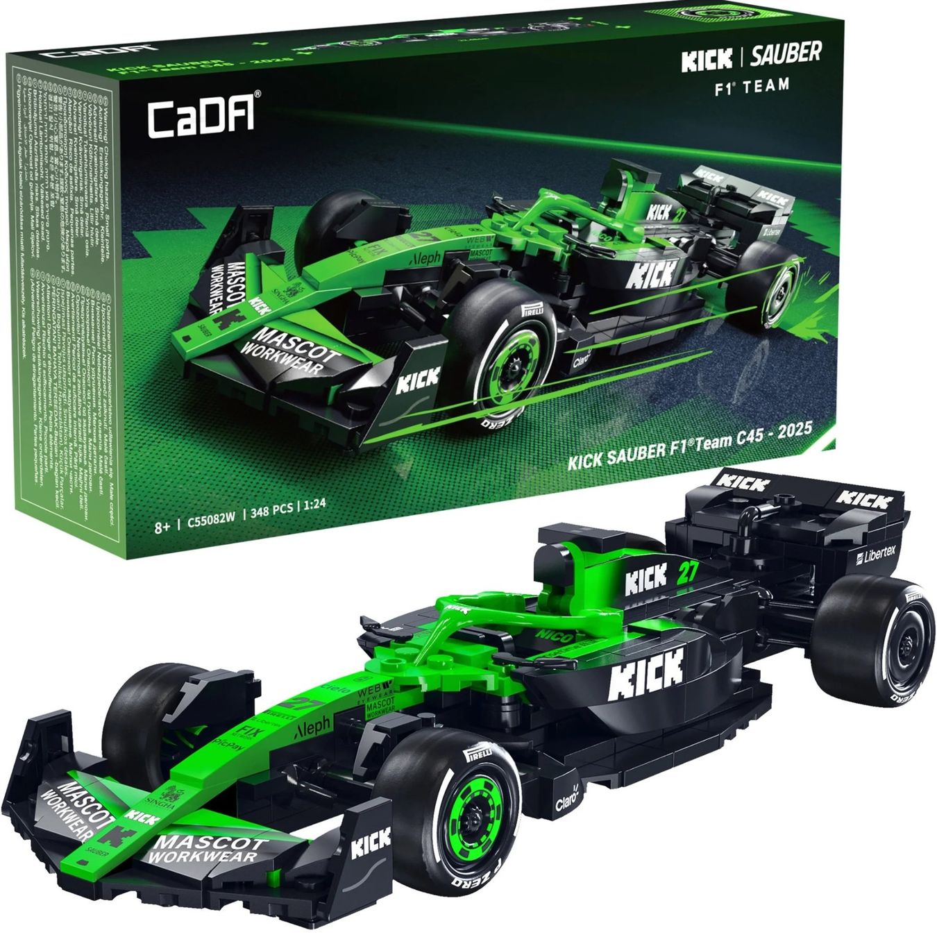 Kit di costruzioni: Formel 1 Auto Bausatz CADA KICK Sauber C45 1:24 – Nuovo e nell'imballaggio originale da Wetzikon ZH venduto da tuningschmiede
