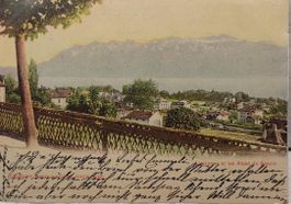 LAUSANNE & les Alpes de Savoie - 1902