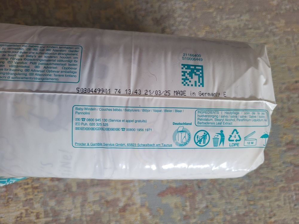 Pampers Secchi per pannolini & Pannolini: Pampers Premium 6 - 48 ST. – Nuovo (secondo la descrizione) da Baar venduto da rjfhz90 1