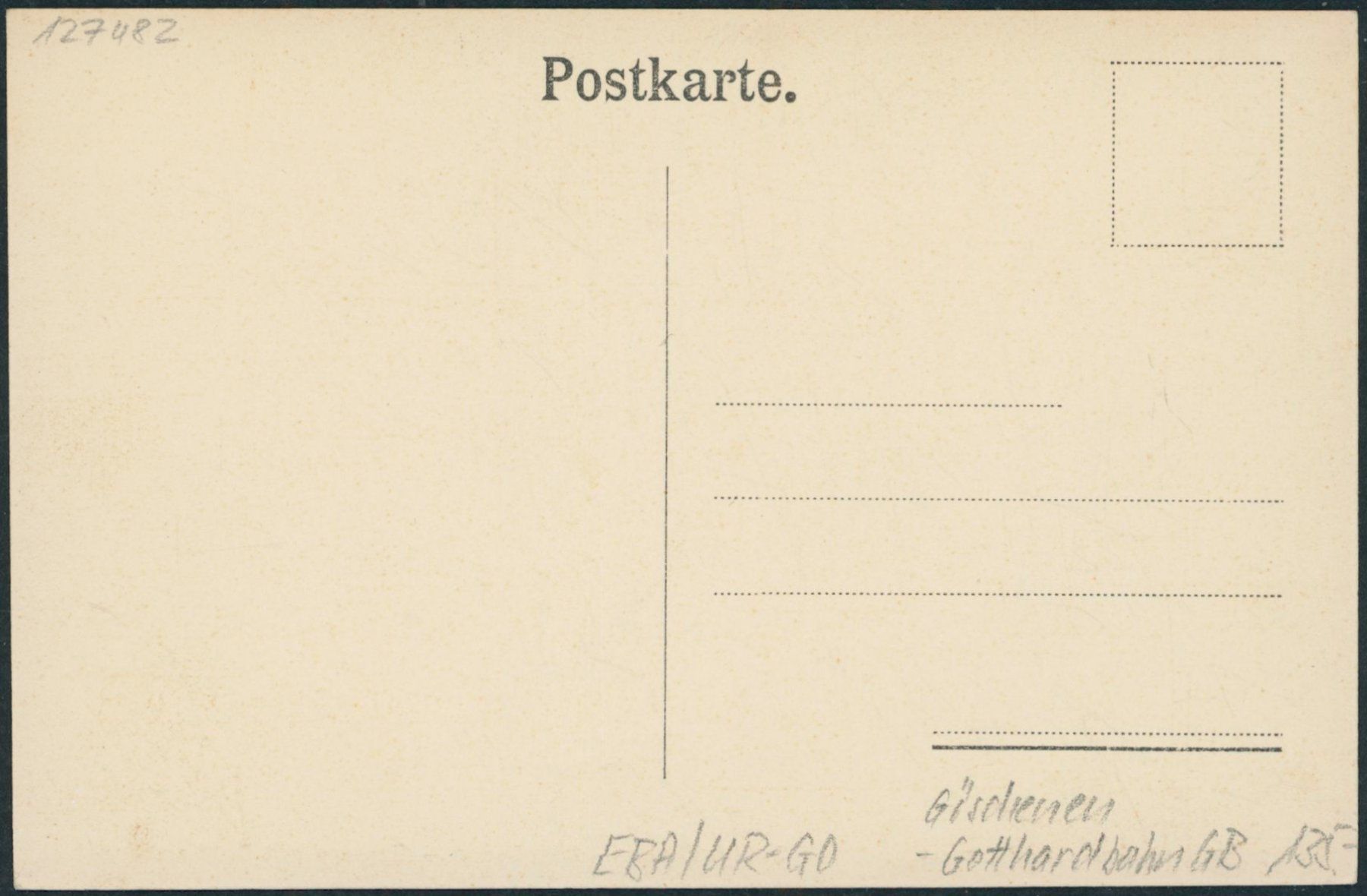 Cartoline postali: UR Göschenen - Gotthard Bahn GB – Nuovo (secondo la descrizione) da Schindellegi venduto da Jonathan77 1