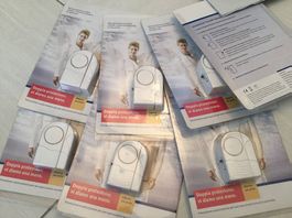7 Sensori d?allarme per porte e finestre