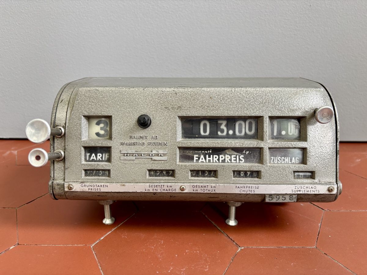 Misurare: Alte Taxameter-Uhr von Halda – Usato da Seon venduto da lucahuonder 1