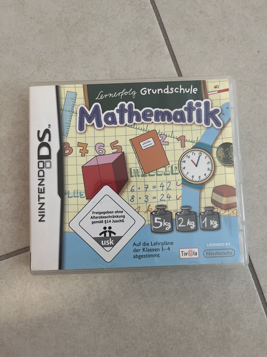 Nintendo Giochi: nintendo ds Grundschule mathematik – Usato da Suhr venduto da SchnapperCH