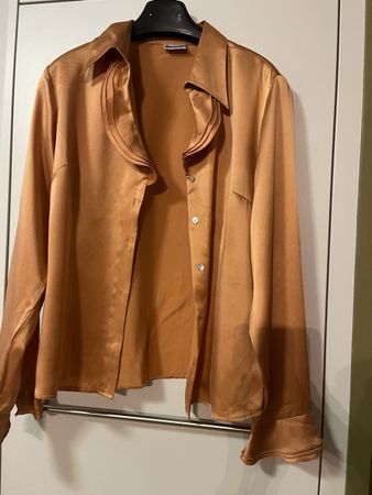 Seidenhemd Bluse 100 % Seide