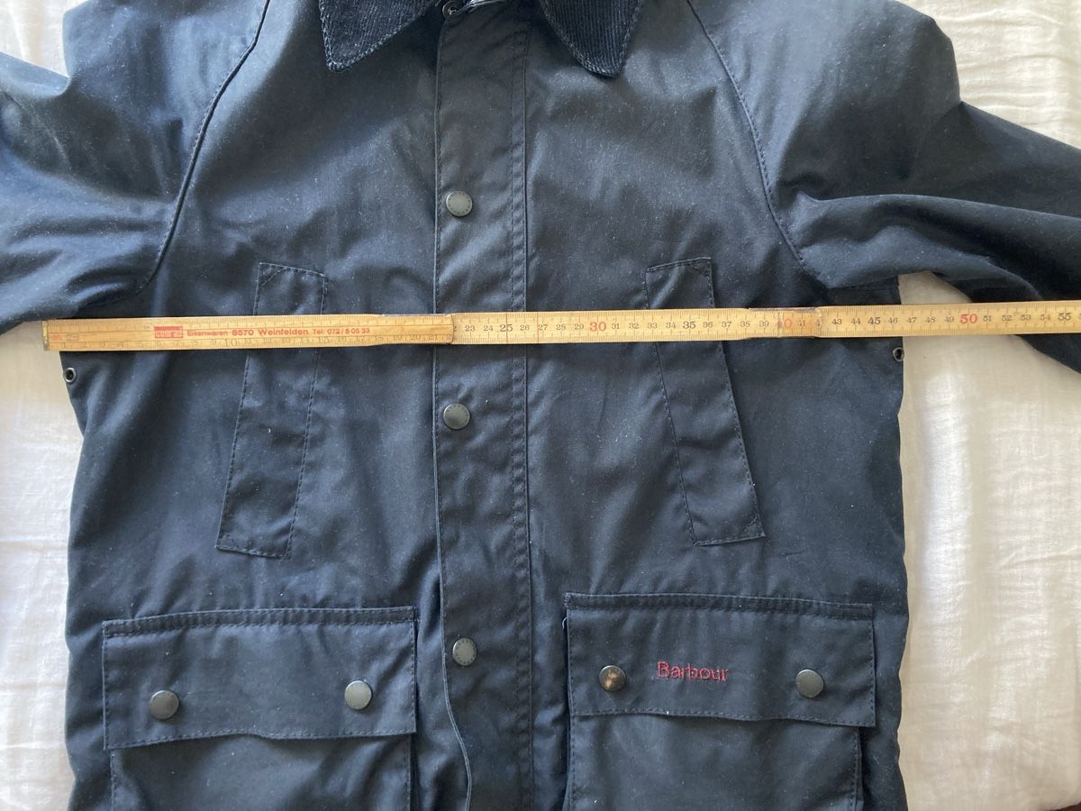 Barbour Giacche & Cappotti: Barbour Bedale Wachsjacke Navy – Usato da Winterthur venduto da Wandelbar 1