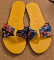 Havaianas tongs fleuries, taille 37/38 (petite), état impec!
