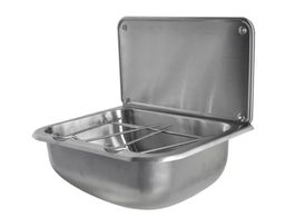 096 Mateu Ausgussbecken Edelstahl Inkl. Ablaufventilset