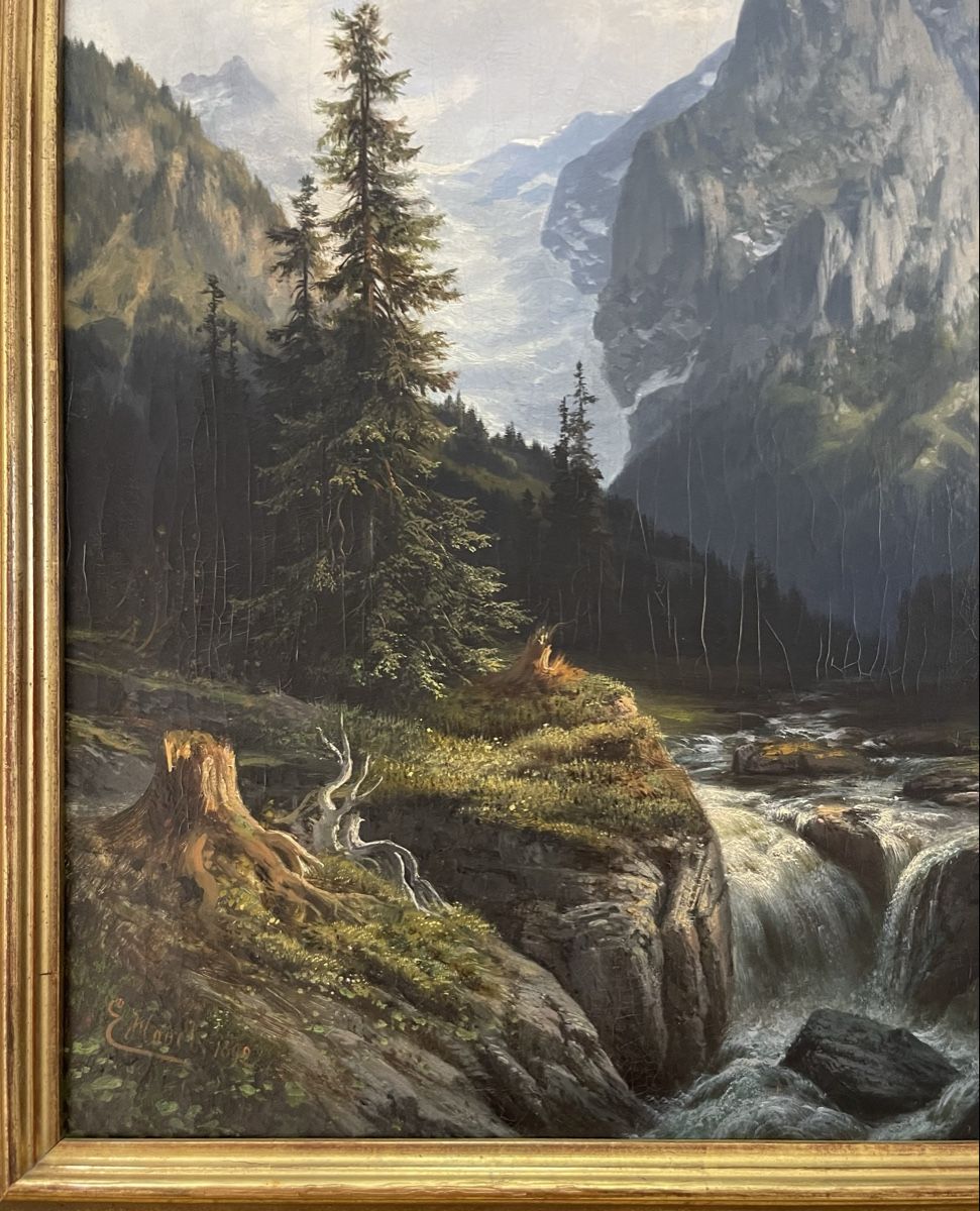 Dipinti: Ernst I Hodel (1852-1902) – Usato da Grosshöchstetten venduto da Perle1951 2