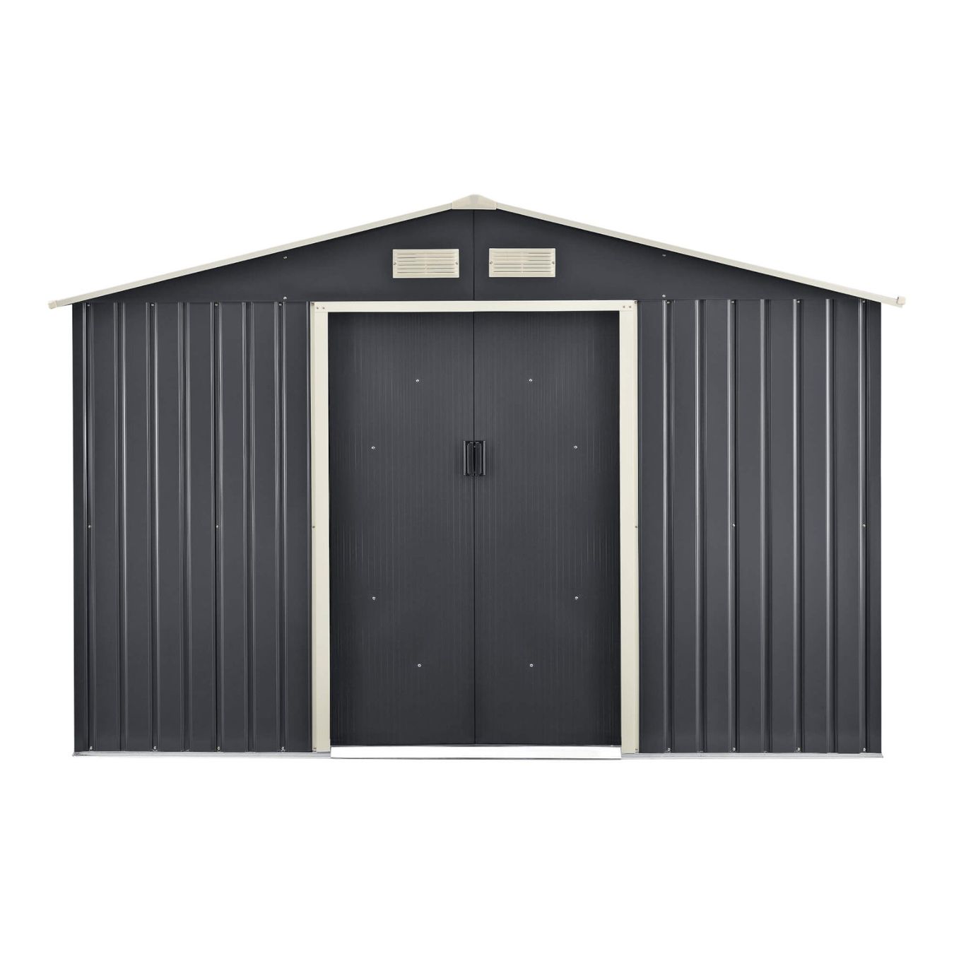 Gartenhäuser & Gewächshäuser: Gartenhaus Stahlblech mit Satteldach - Gratis Versand – Neu und originalverpackt aus Kleinwangen von Maluwa_GmbH 1