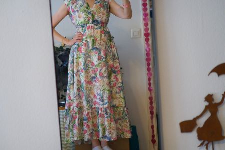 Promod - robe en coton / Baumwollkleid - 38 - NEU