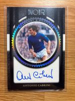 Panini Noir Antonio Cabrini Italien On-Card Autogramm /99