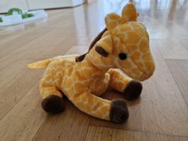 Plüschtier Ty Beanie Babies Giraffe Twigs guter Zustand