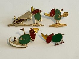 4 Pin Nashorn National Versicherungen
